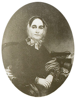 Mrs. Mary W. Mason Mary Mason, Board President of the Methodist Church Home for the Aged from 1851-1858