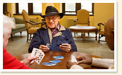 Cards in the Great Room