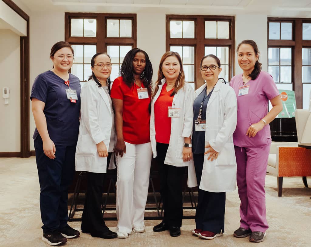 dedicated nursing staff